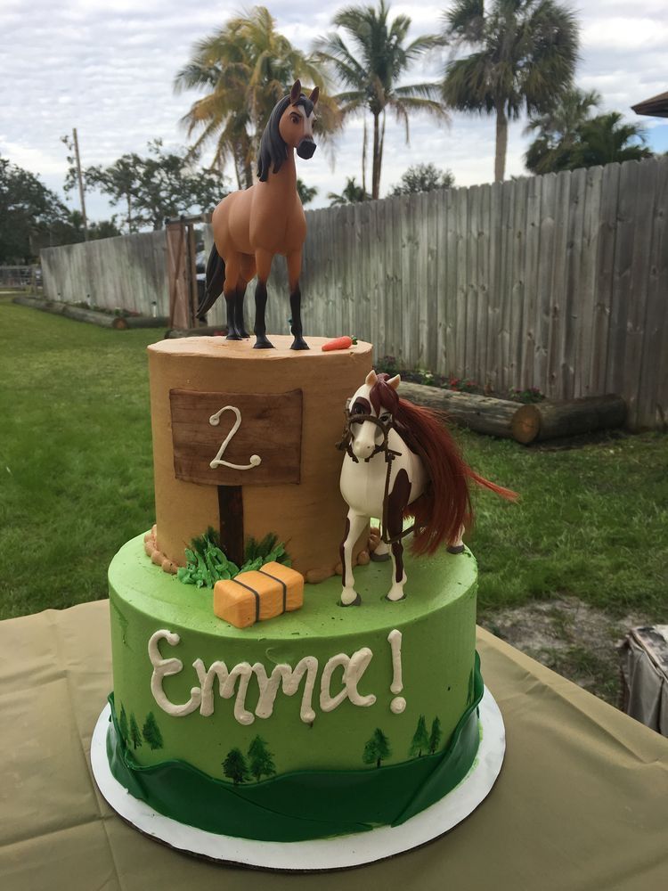 Horse Birthday Cake